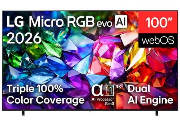 Smart Tivi Micro RGB LG AI 4K 100 inch 100MRGB96BS
